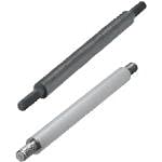 Both Ends Threaded Precision Linear Shaft 20mmX300mm 1pc