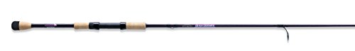 St. Croix Rods Rod Mojo Inshore Spinning Rod, Black Cherry Metallic, 7'6