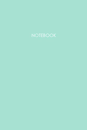 Notebook: 500 Page Notebook A5, Extra Chunky 500 page Journal in Pastel Mint, 500 pages, 250 sheets, Classic Lined pages