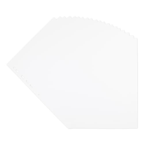 Elba A4 20-Part Card Divider - Manila White, Multi-Punched, 160gsm