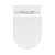 Swiss Madison Well Made Forever - Angers Wall Hung Toilet Bundle, Glossy White
