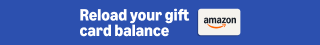 Reload your gift card balance