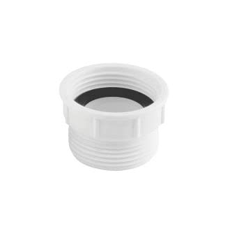 S12A-F 1 1/4" BSP EU/UK Coupler White 32mm x 32mm, Material: Polypropylene, Pack of 1