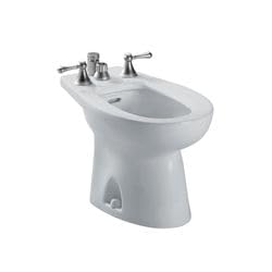 Piedmont Deck Mount Vertical Spray Flushing Rim Bidet Colonial White - BT500B 11