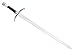 MTK Suppliers Handmade Long Claw Sword Jon Snow Rat-Tail Replica Sword with Wall Plaque