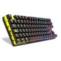 Krom Kasic Tkl - Tastiera Da Gioco Meccanica Rgb Rainbow, Senza Tastierino Numerico, Modalità Di Gioco, Anti-Gohsting, Windows 7/8/8.1/10, Usb, Layout Spagnolo, Nero - 4