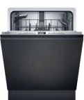 Siemens SN63EX27AE, iQ300, lavavajillas inteligente, 60 cm, totalmente integrado, fabricado en Alemania, cesta para cubiertos, varioSpeed, apertura automática de puerta, alto rendimiento higiénico