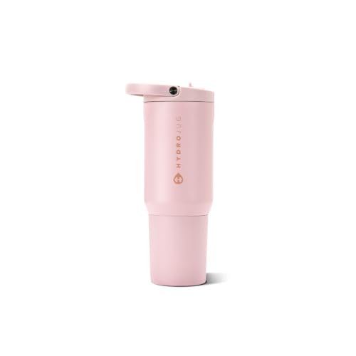 Image of HydroJug Sport 20 oz Insulated Stainless Steel Water Bottle, Pink Sand