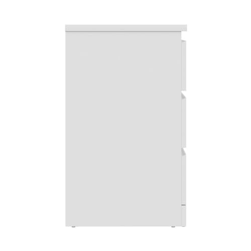Image of Wakefit Engineered Wood Chest of Drawer | 1 Year Warranty | 6 Drawer Storage Organizer for Bed & Living Room | Centaur - Frosty White