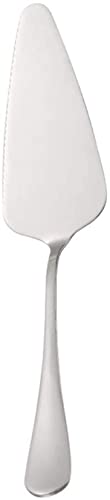 Anawakia Pala de acero inoxidable para tartas, pizzas, frutas, cake Cake Cutter Cream Scoop, paleta para tartas (plata, 10 unidades)