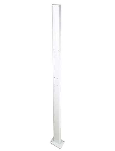 Borne de recharge au sol support pour garage et domicile en acier robuste