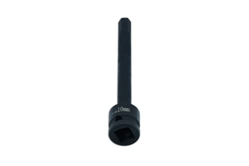 Laser 8585 Extra Long Impact Hex Bit 1/2" D 10mm - Image 2