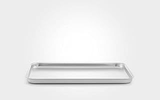 Mermaid Silver Anodised Aluminium Baking Tray Sheets Made In England (Baking Tray, 12")