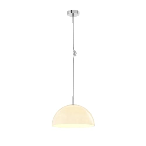 Lindby Pendelleuchte Rhona In Weiß Aus Glas – 1-flammig, E27, Dimmbar Mit RGB-LED & App-Steuerung