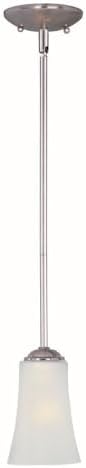 Maxim Logan-One Light Mini Pendant in Modern Style-4.5 Inches Wide by 7.5 inches high-Satin Nickel Finish