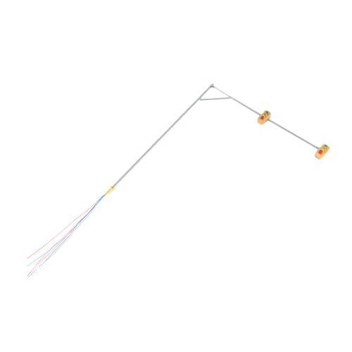 Hohopeti Model Material Mini Signal Light Railroad Scenery Train Light Model Signal Lamp Miniature Traffic