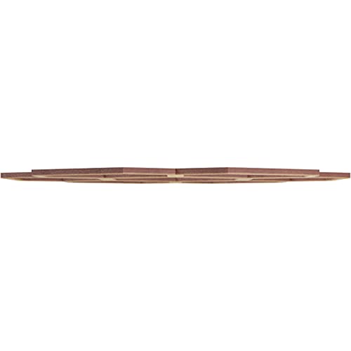 Image of Ekena Millwork 16 inchOD x 6 7 /8 inchID x 1 /4 inchT Florin Wood Fretwork Pierced Ceiling Medallion, Hickory