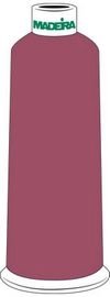 Madeira Hilo para Bordado de Rayón 5500 yd Cono Color Morado Rosa 1119 miniatura 1