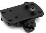 JPoint Red Dot Mount Weaver-Style or Picatinny Aluminum Matte Black