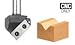 Amana Tool RC-1045 V Groove Router Bit CNC Insert 45 Deg x 7/8 CH x 1/2 Inch Shank, Miter Fold Blade, Signmaking and Lettering