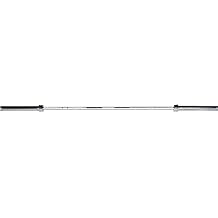 York Barbell 32004 7 USA Power Bar - اختبار 1500 رطل، 29 مم، كروم ساتان
