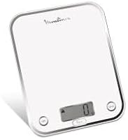 Moulinex BN5000 Optiss digitális konyhai mérleg, edzett üveg, folyadékmérés, fehér 4