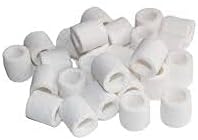Bio Ceramic Rings in 2 Filter Media Bags for Aquarium Fish Canister (1000 g)
