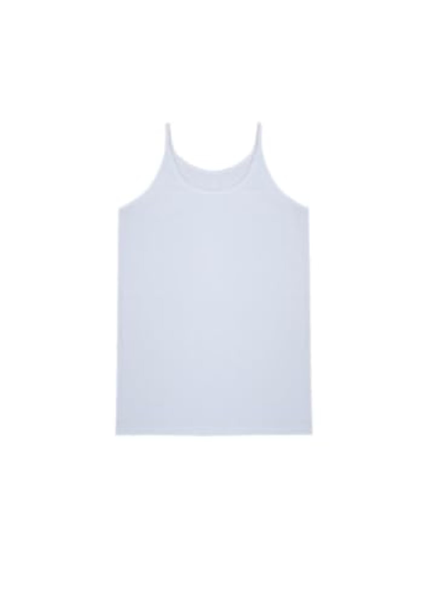Cotton Lycra Plain Camisoles for Girls, Regular Fit
