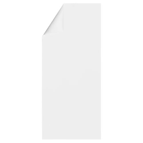 CONGARTENO Tableau Blanc Mural Auto-Adhésif Repositionnable 45 CM X 2 M en Polypropylène Résistant Effaçable à Sec Compact et Portable pour Bureau Réunion et Usage Domestique