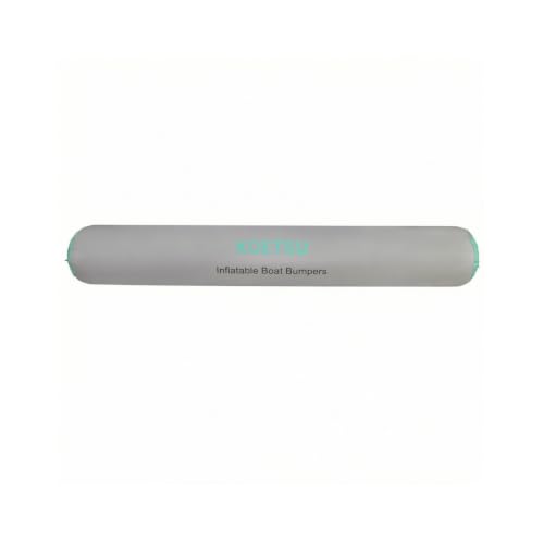 KQFCAZRE Défense Flottante Gonflable Cylindrique Bouée Protection Coque Polyvalent Équipement pour Plaisanciers, Gris-Vert, 300x45cm