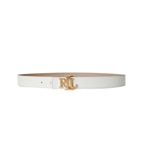 Ralph Lauren REV LRL 30 Ceinture Taille M 008 Bouleau Marron clair Taille S, 008 - Bouleau Tan White, Large