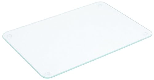 Contacto Glas-Schneidebretter 30x20 cm – kratzfest, bruchsicher, hitzebeständig, mit antirutsch Füßâ€¦ – Miniatur