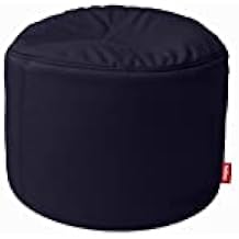 Fatboy Point Outdoor Pouf Ottoman, Dark Ocean