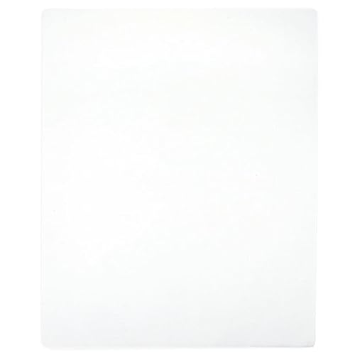 Linens & Bedding-Bedding-Bed Sheets-Jersey Fitted Sheet White 90x200 cm Cotton