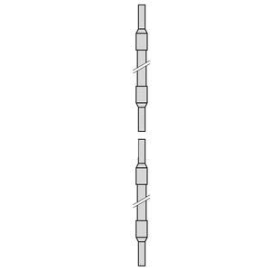 Schneider XUFS2510 Lichtleiter für Verstärker, Glas, 0, 97M, Erfassungsbereich 250mm