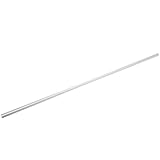 HOMSFOU 2 Stück Metall Gleitschienen Ersatz Für Fenster Schiebetürschienen Konvex Langlebig Rostbeständig Geräuschlos Für Fensteraustausch