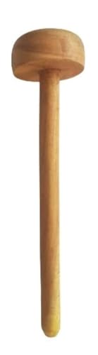 Vintage Wooden Kitchen Tools: Timeless Essentials for Rustic Cooking Charm 9 IBLAY Handmade Wooden Masher Vegetables Dal/Lassi/Ghotni Masher