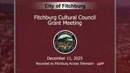 Fitchburg Cultural Council Grant Meeting - 12.11.2025