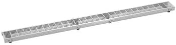 Infinity Drains UA 6524 SS - 24" UA 65 Grate 1" high in Satin Stainless