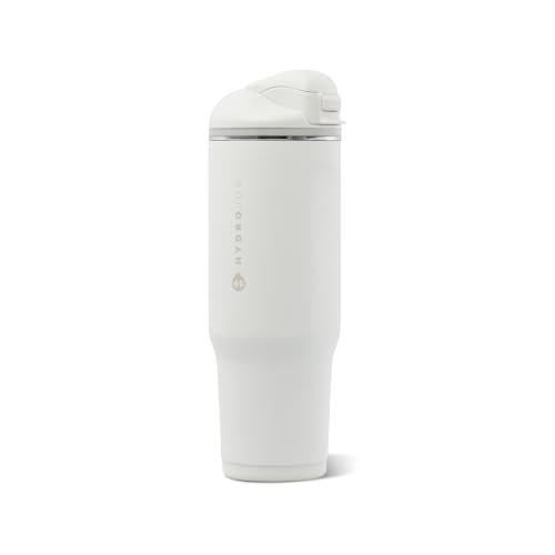 HydroJug Ease2o 32oz Insulated Water Bottle, Straw & Chug Lid, Lunar