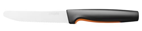 Fiskars Nóż do pomidorów, Functional Form, Długość całkowita: 23 cm, Japońska stal nierdzewna/tworzywo sztuczne, 1057543