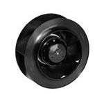  EBM-PAPST R2E225-BE51-13 Gebläse AC Bkwd Curvd Motrzd Impeller RD225mm115VAC 60Hz 1.62A 185W 758CFM 75dBA 3000RPM BB, PA66, Nylon6/6 Blade