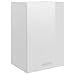 Produktbild vidaXL Hängeschrank 2 Regalböden Küche Schrank Einbauküche Küchenzeile Küchenmöbel Oberschrank Küchenschrank Hochglanz-Weiß 39,5x31x60cm Holzwerkstoff