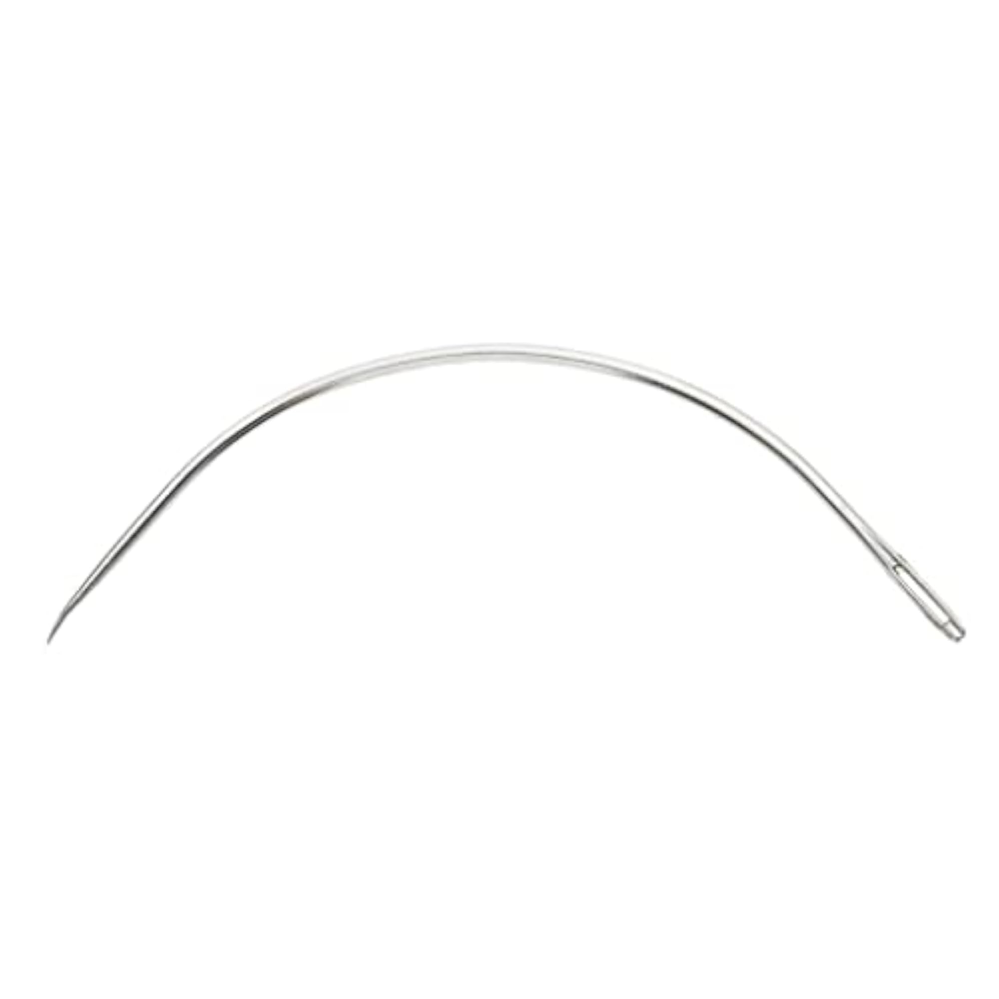 Durable 12Pcs C Type Weaving Curved Needles Pins for Hair Extensions