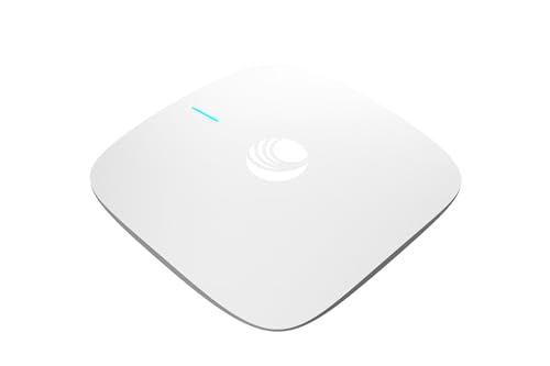 Image of Cambium Networks cnPilot e410 Wi-Fi 5 Indoor Commercial Wireless Access Point (WAP) - US - Powered by PoE - Enhanced Roaming up to 1000 Devices - 2x2 (FCC) - PL-E410X00B-US
