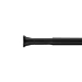 Umbra Chroma Tension Rod - Adjustable Tension Curtain Rod for Curtains and Sheer Curtains, 54 to 90 Inches, Black