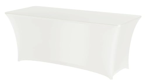 Housse de table Hendi rectangulaire au drapé premium pour cérémonie
