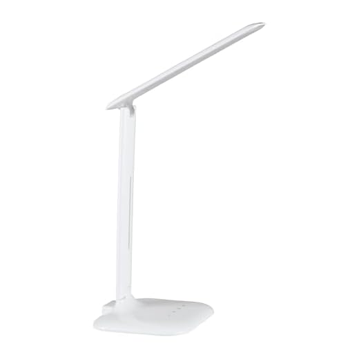 Leselampe OMERIL Leselicht USB Wiederaufladbare Leselampe Led Sockel mit Stimmungslicht Touchbedienung 3 Helligkeit Flexibel Dimmbar Leselampe kinder für Lesen, Studieren, Arbeit 4 EGLO LED Tischlampe Caupo, 1 flammige Tischleuchte mit Touch, Farbtemperaturwechsel (warm, neutral, kalt), dimmbar, Schreibtischlampe aus hochwertigem Kunststoff und Stahl, Bürolampe in Weiß
