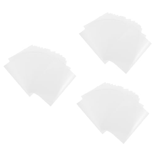 Angoily 3 Series Película Protectora Contra El Polvo Diamante Liberar Papel Antiadherente Papel De Vidrio Adhesivo Imprimible Película De Dibujo Blanco 40 Piezas X 3