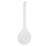 Matériau durable : fabriquée en porcelaine fine résistante, cette cuillère garantit une utilisation sûre et pratique pour vos repas, notamment les cuillères à soupe chinoises et les cuillères à ramen chinoises